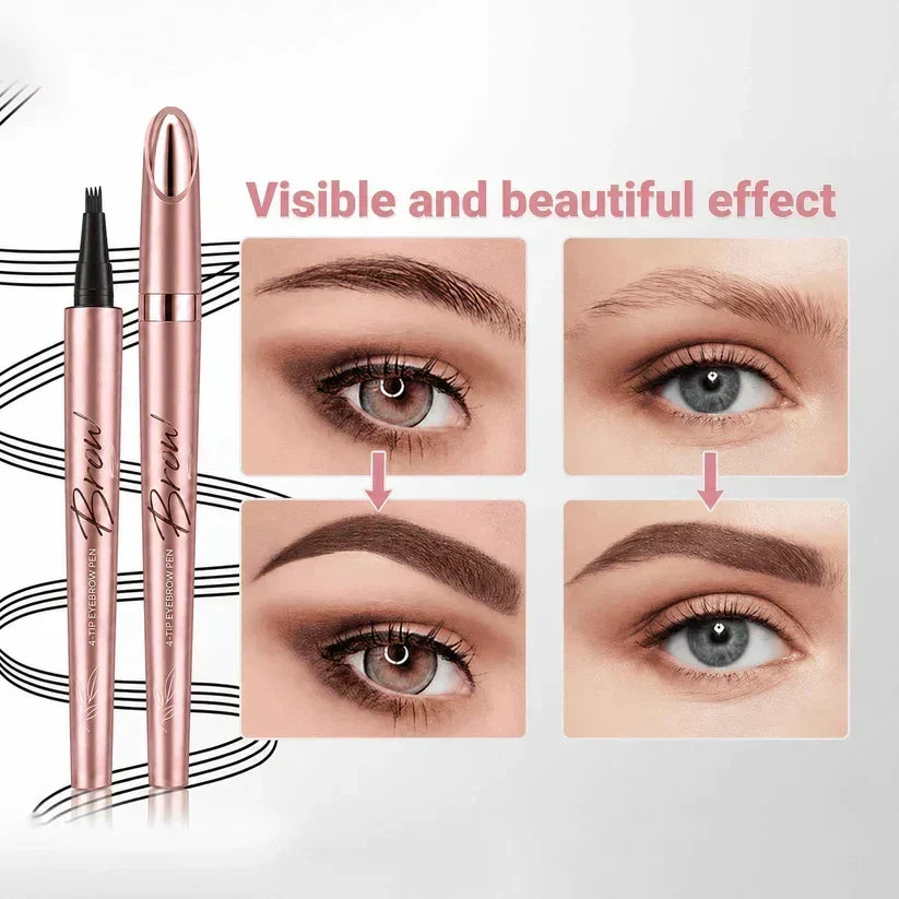 Waterproof Micro-Fork Eyebrow Pencil